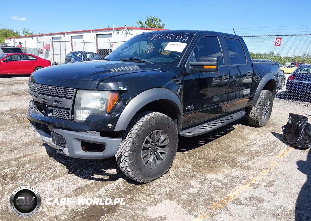 2012 Ford F-150 Svt Raptor VIN:1FTFW1R69CFC34886 - 2