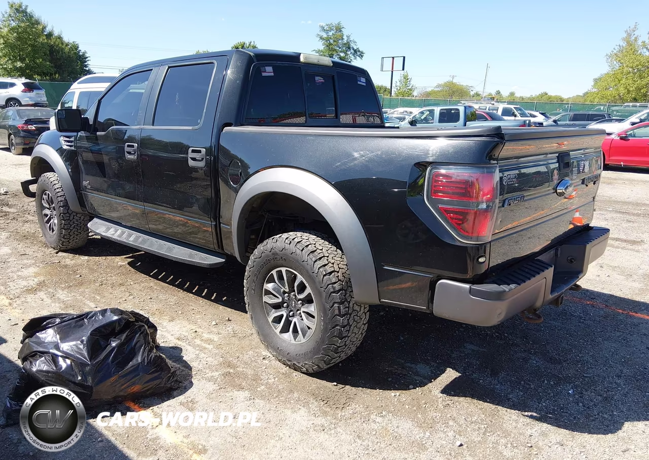 2012 Ford F-150 Svt Raptor VIN:1FTFW1R69CFC34886 - 3