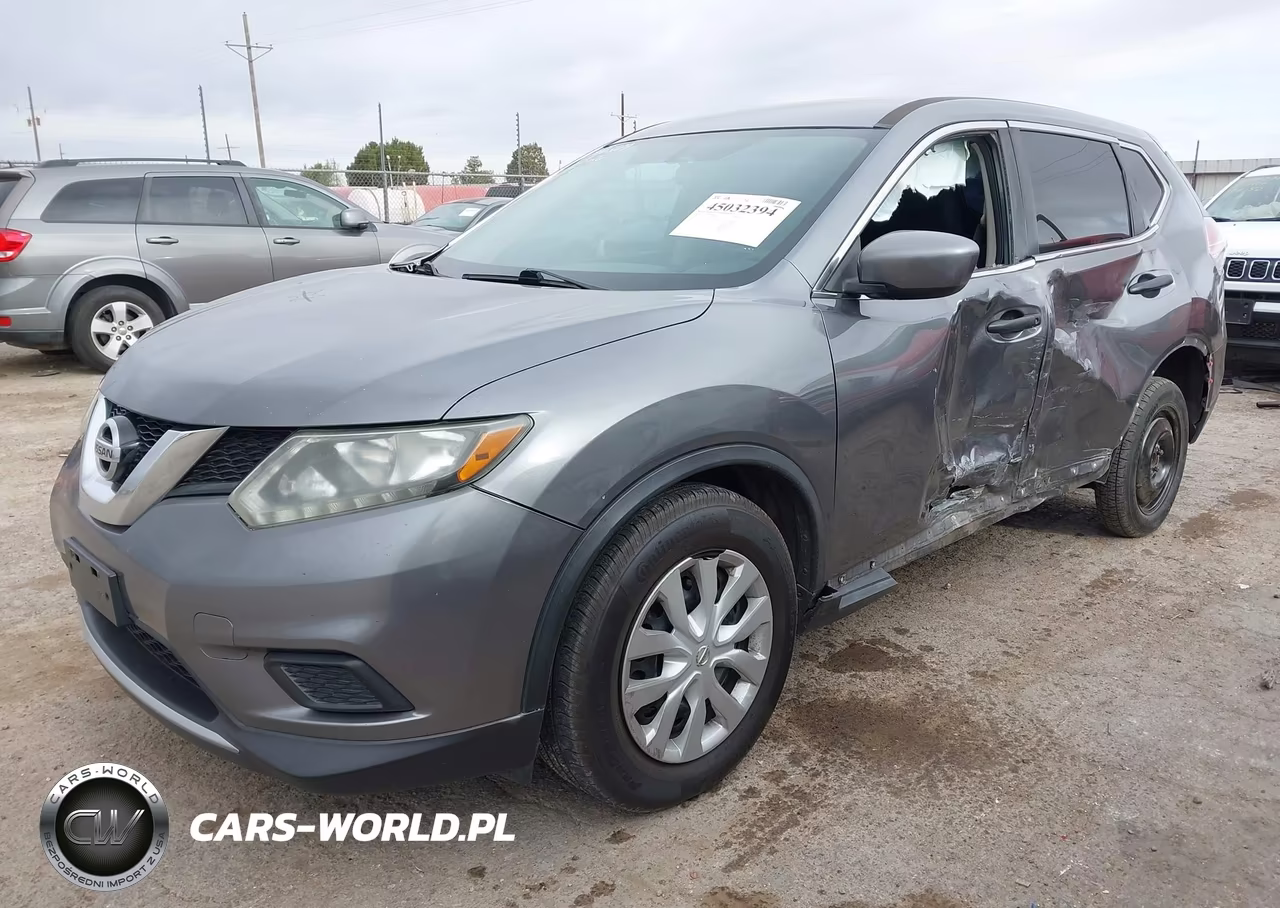 2016 Nissan Rogue S-Sl-Sv VIN:5N1AT2MT5GC825001 - 2