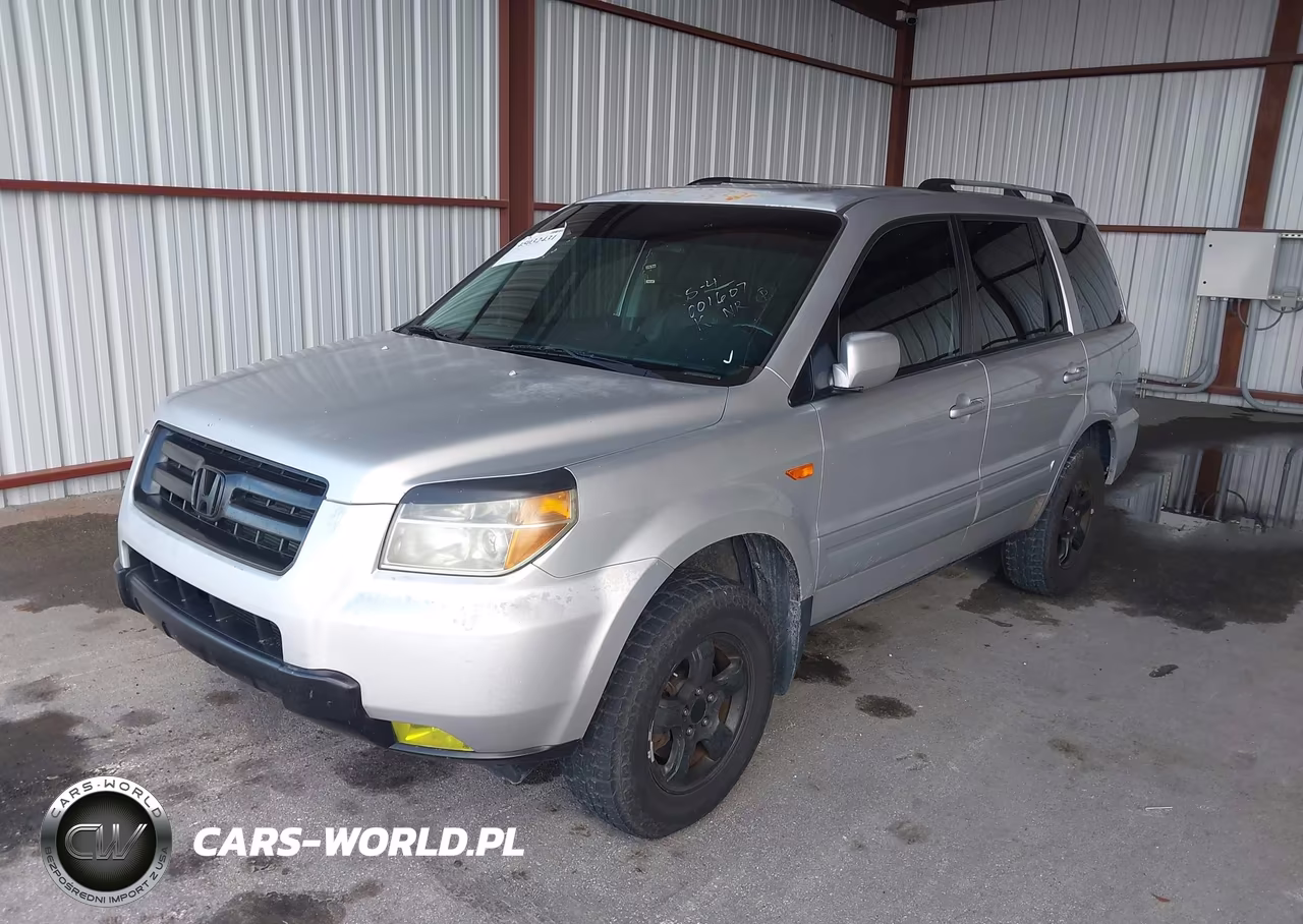 2007 Honda Pilot Ex-L VIN:5FNYF18727B001607 - 2