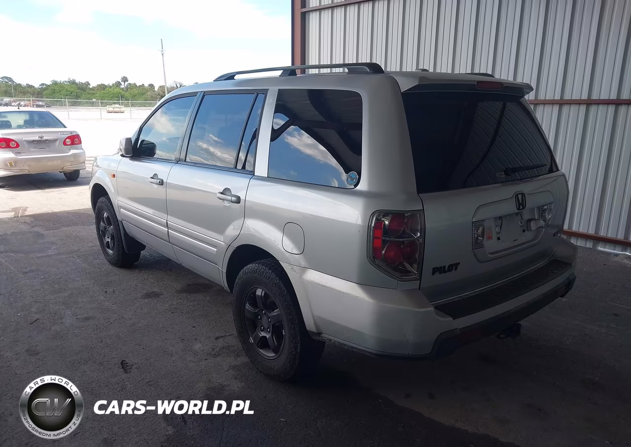 2007 Honda Pilot Ex-L VIN:5FNYF18727B001607 - 3