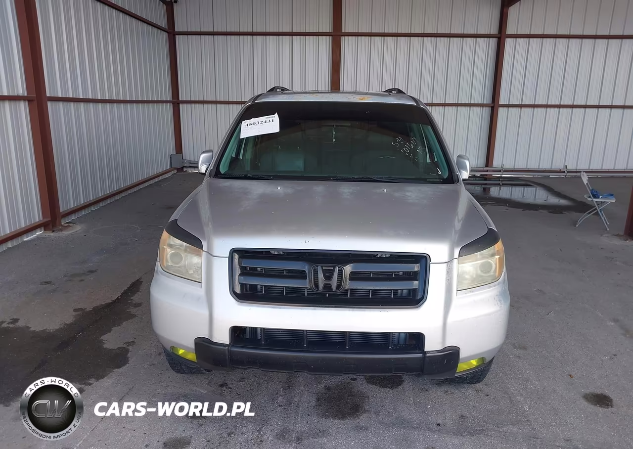 2007 Honda Pilot Ex-L VIN:5FNYF18727B001607 - 6