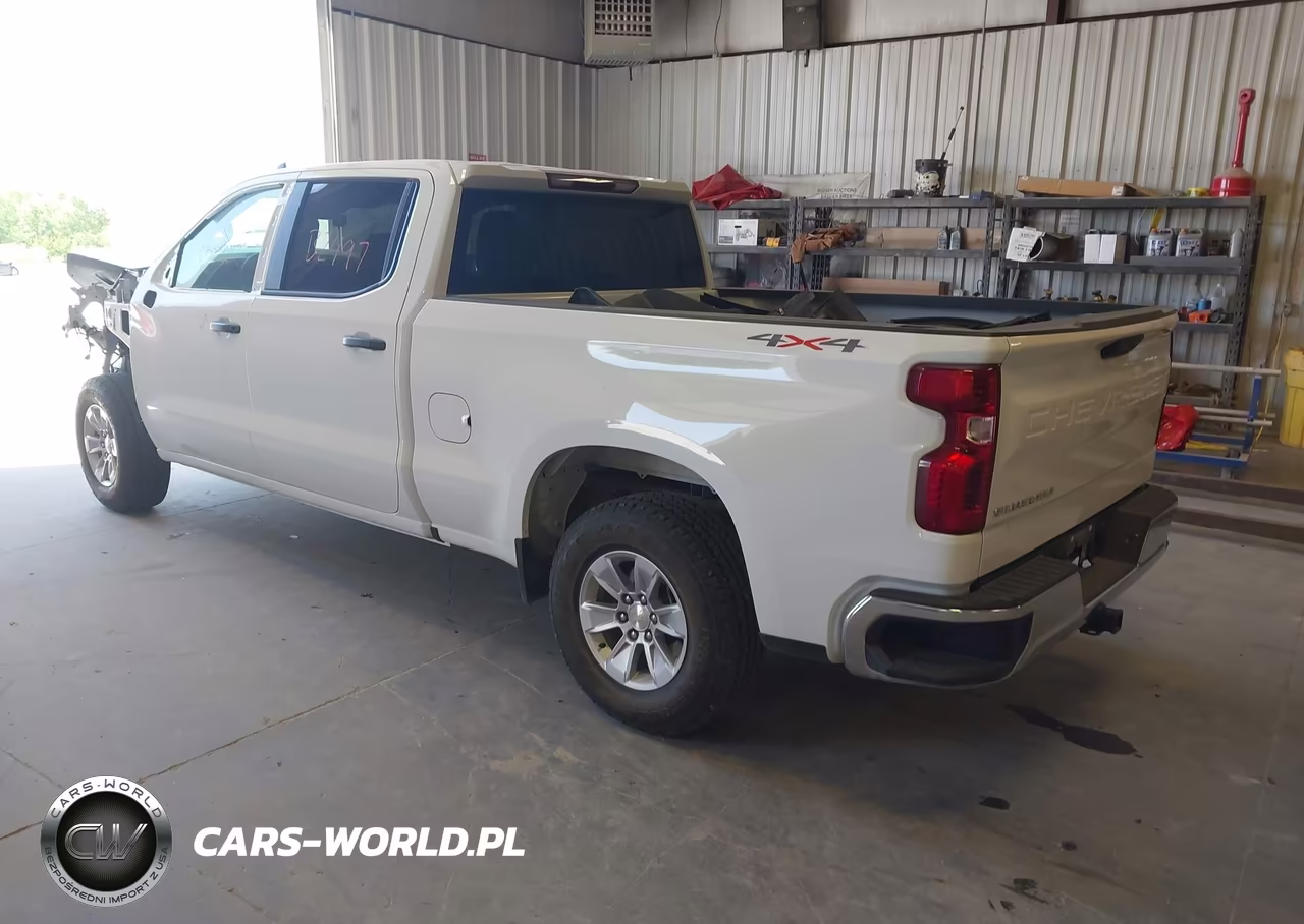 2025 Chevrolet Silverado 1500 4Wd Standard Bed Wt VIN:1GCUKAED4SZ325696 - 3