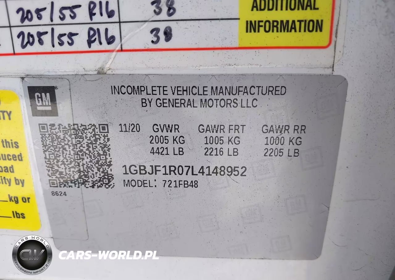 2020 Chevrolet Bolt Ev Fwd Lt VIN:1GBJF1R07L4148952 - 9