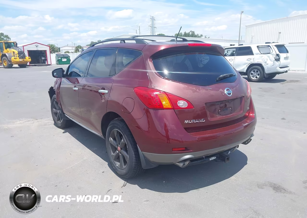 2009 Nissan Murano Sl VIN:JN8AZ18U59W004227 - 3