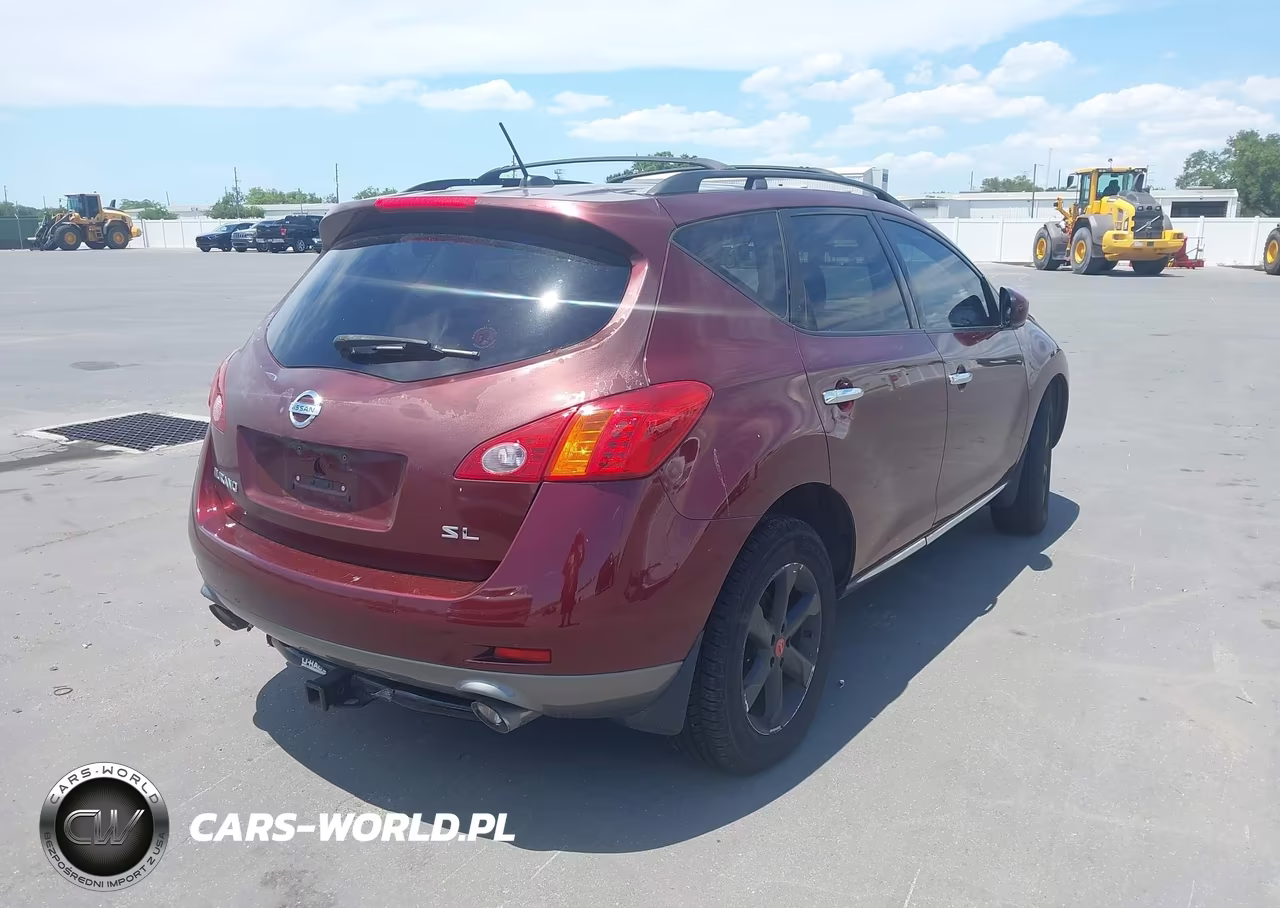 2009 Nissan Murano Sl VIN:JN8AZ18U59W004227 - 4