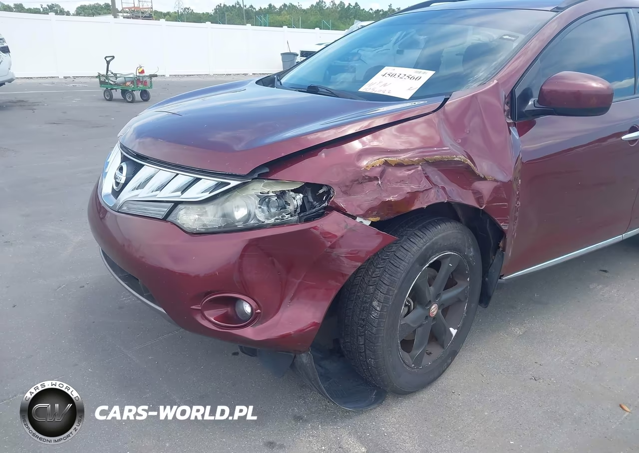 2009 Nissan Murano Sl VIN:JN8AZ18U59W004227 - 6