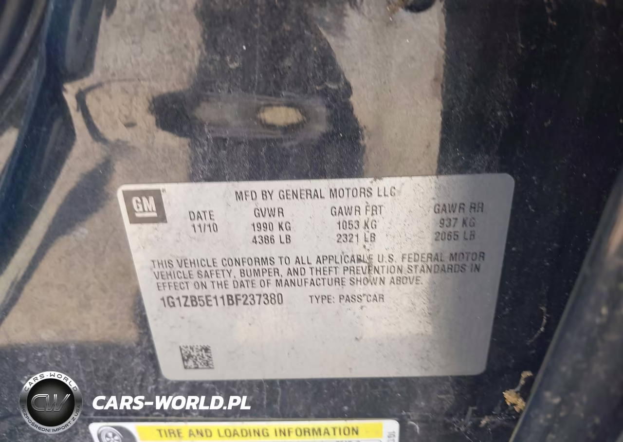 2011 Chevrolet Malibu Ls VIN:1G1ZB5E11BF237380 - 9
