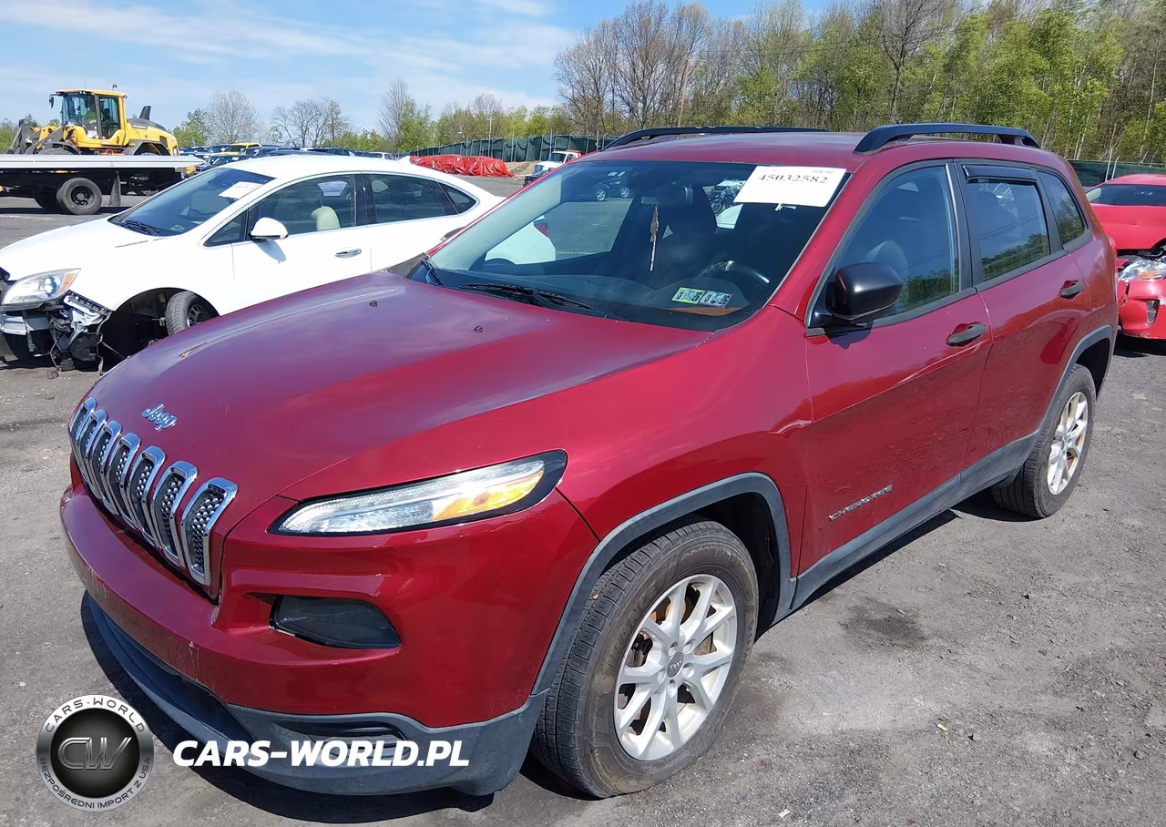 2015 Jeep Cherokee Sport VIN:1C4PJMAB6FW776674 - 2