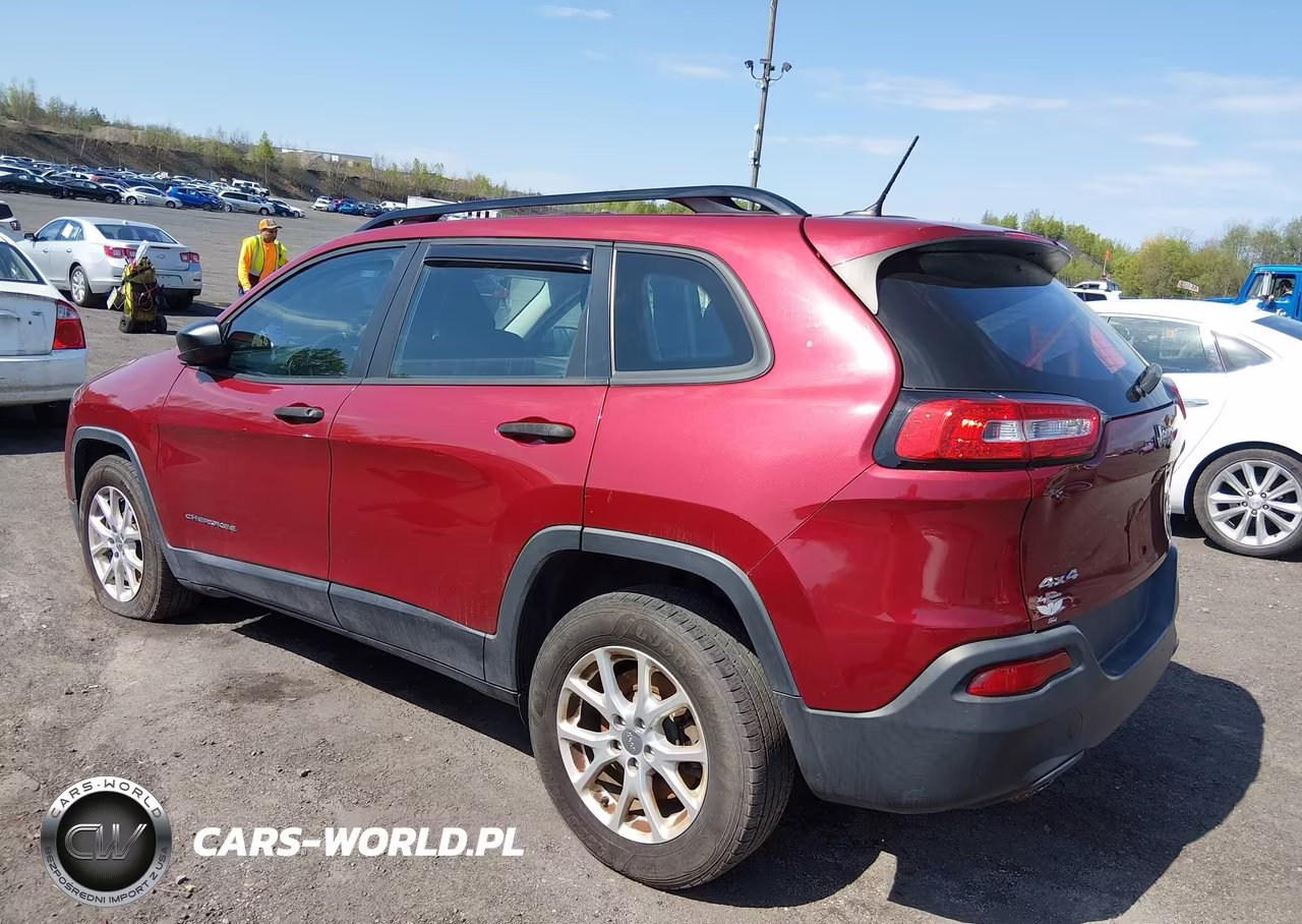 2015 Jeep Cherokee Sport VIN:1C4PJMAB6FW776674 - 3