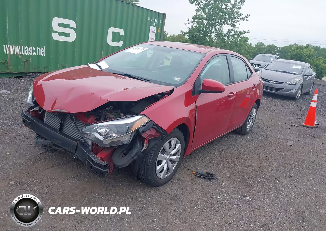 2016 Toyota Corolla Le VIN:2T1BURHEXGC743346 - 2