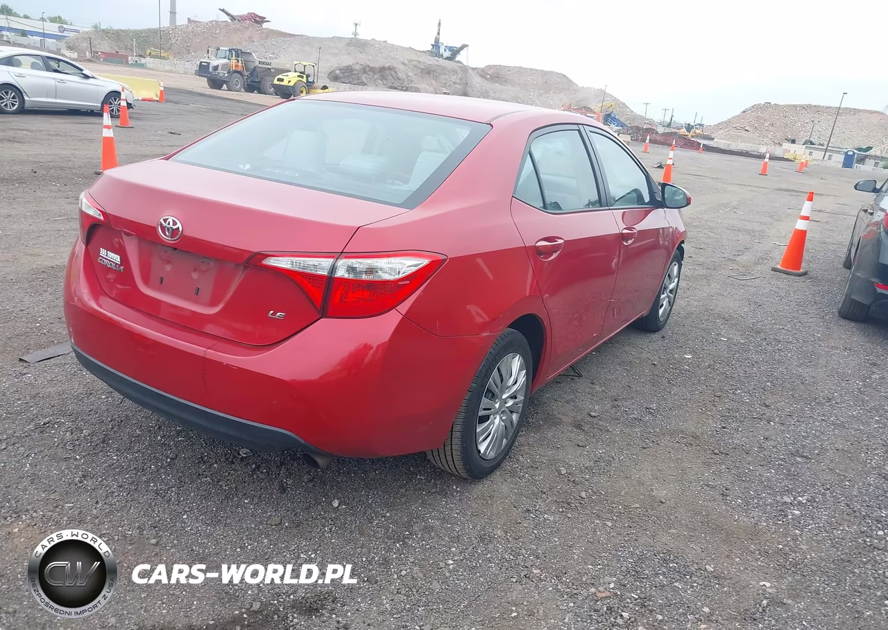 2016 Toyota Corolla Le VIN:2T1BURHEXGC743346 - 4