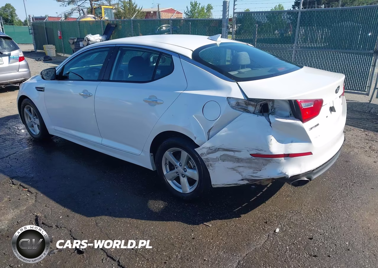 2015 Kia Optima Lx VIN:KNAGM4A78F5589006 - 3
