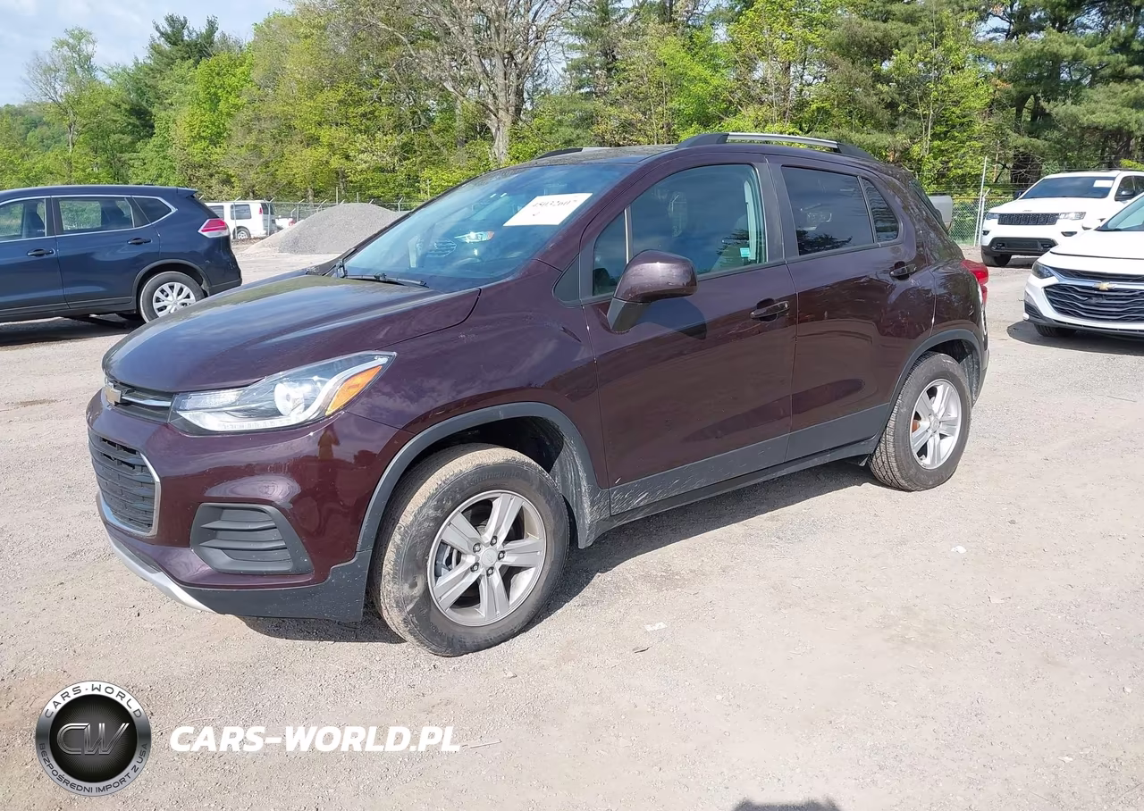 2021 Chevrolet Trax Awd Lt VIN:KL7CJPSM3MB366304 - 2