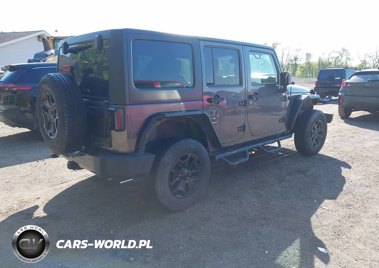 2016 Jeep Wrangler Unlimited Willys Wheeler VIN:1C4BJWDG9GL241127 - 4