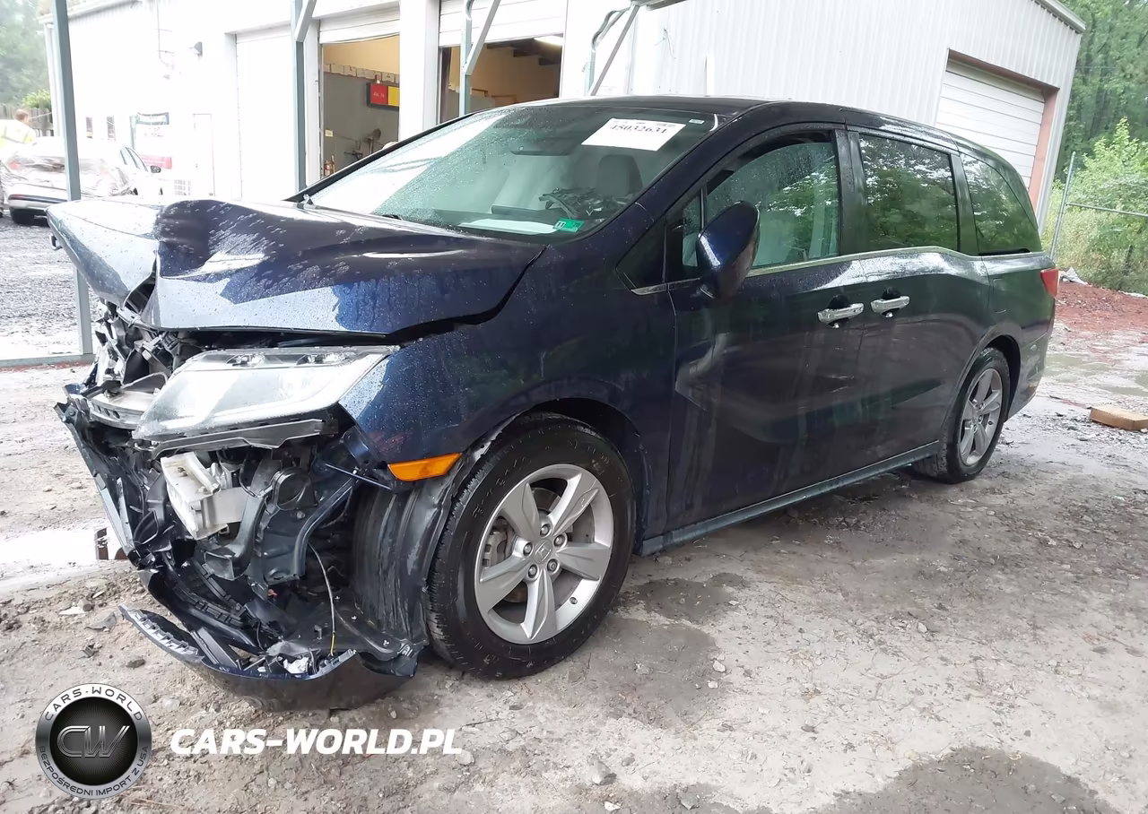 2020 Honda Odyssey Ex-L-Ex-L W-Navi Res VIN:5FNRL6H79LB034219 - 2