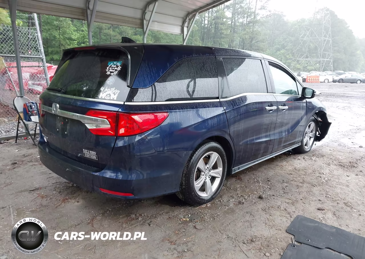 2020 Honda Odyssey Ex-L-Ex-L W-Navi Res VIN:5FNRL6H79LB034219 - 4