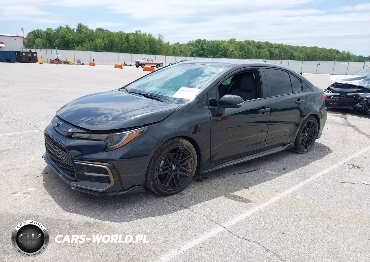 2022 Toyota Corolla Se Apex Edition VIN:5YFS4MCE1NP122701 - 2