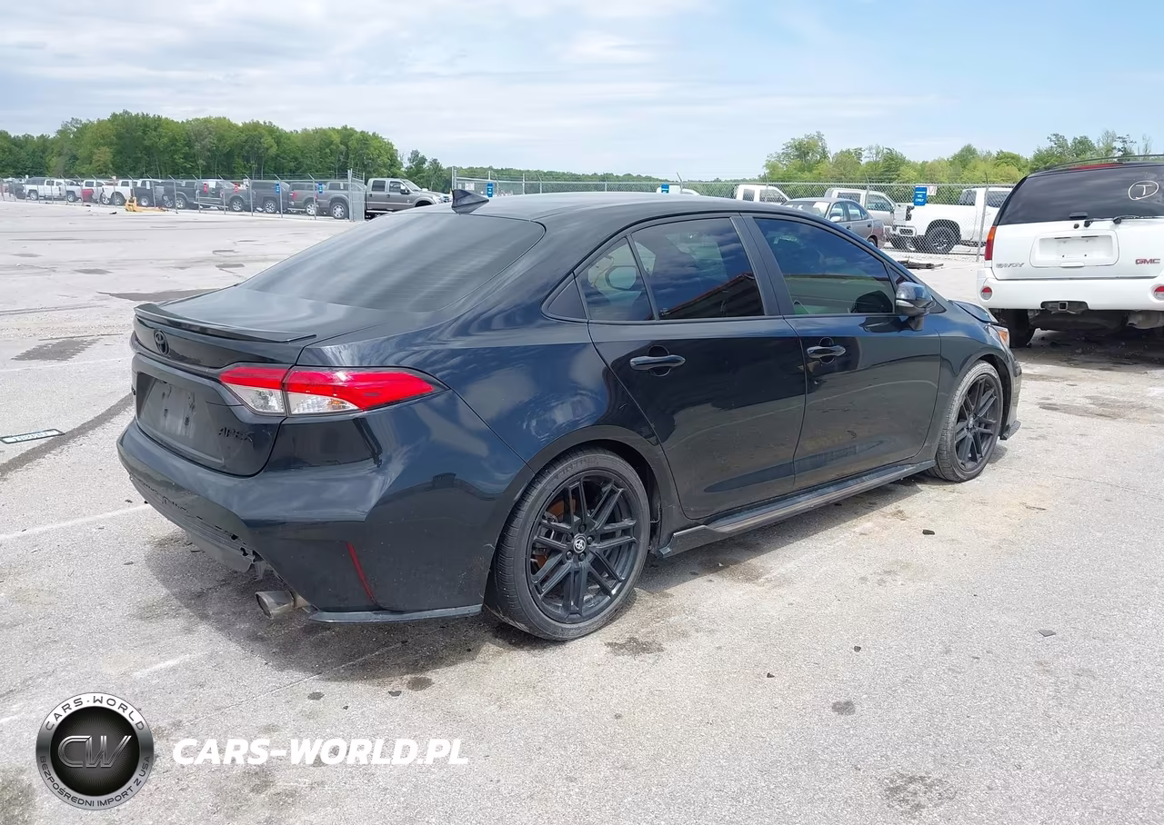2022 Toyota Corolla Se Apex Edition VIN:5YFS4MCE1NP122701 - 4