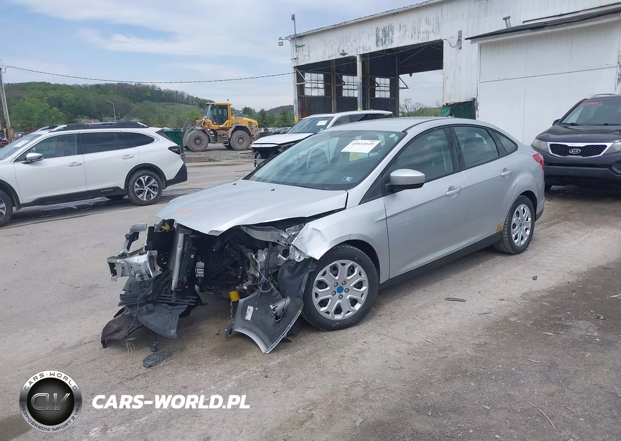 2012 Ford Focus Se VIN:1FAHP3F24CL303610 - 2