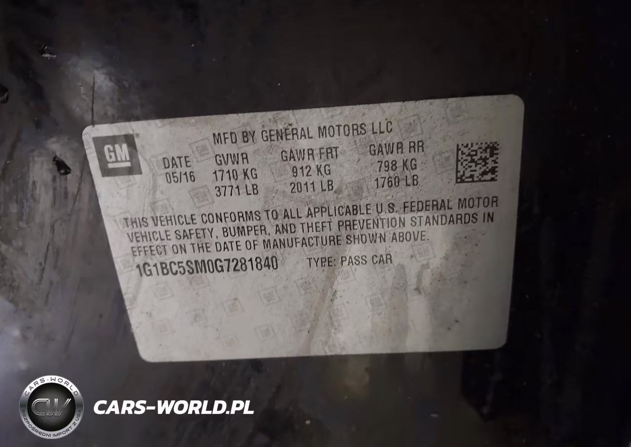 2016 Chevrolet Cruze Ls Auto VIN:1G1BC5SM0G7281840 - 9