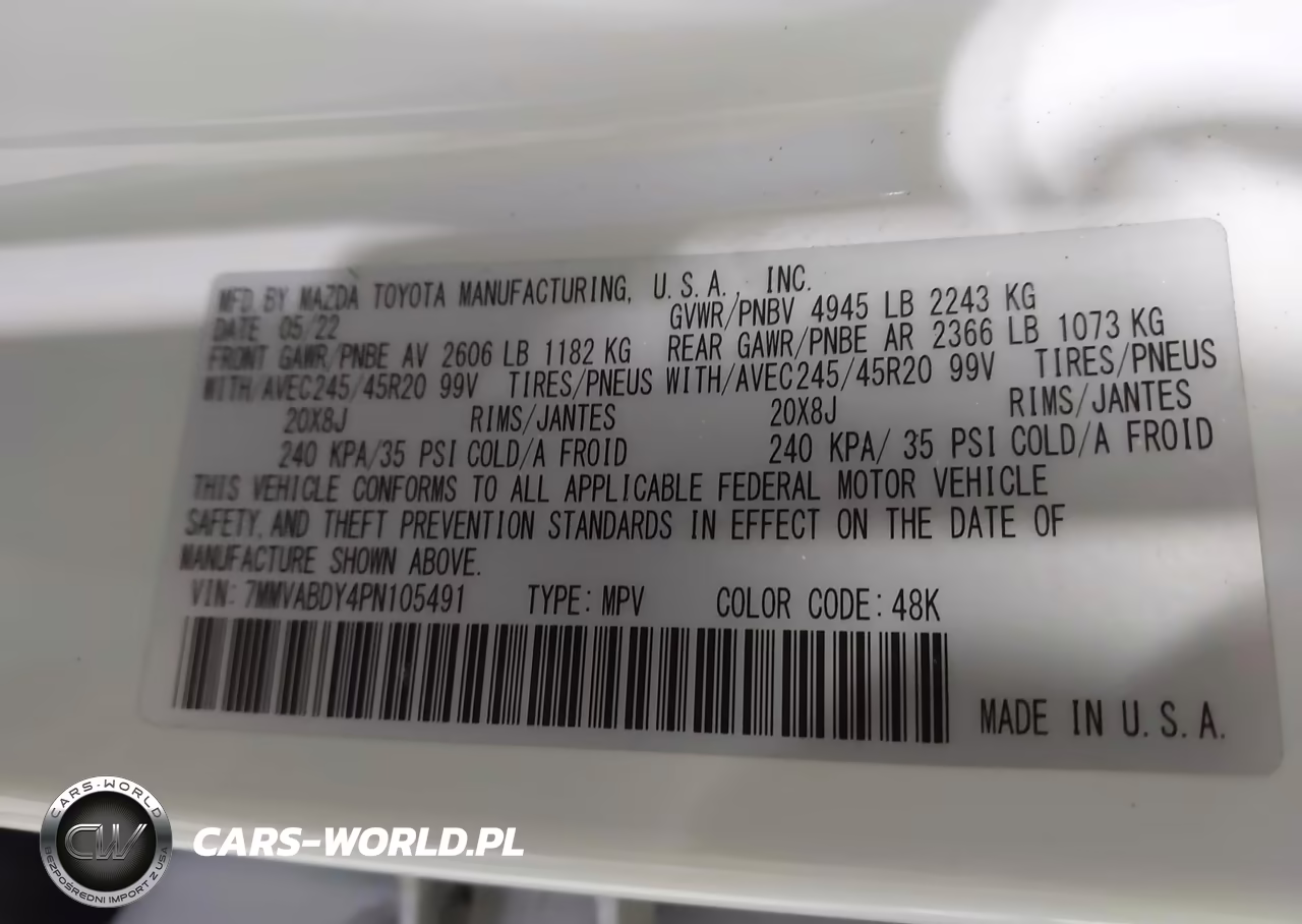 2023 Mazda Cx-50 2.5 Turbo Premium VIN:7MMVABDY4PN105491 - 9