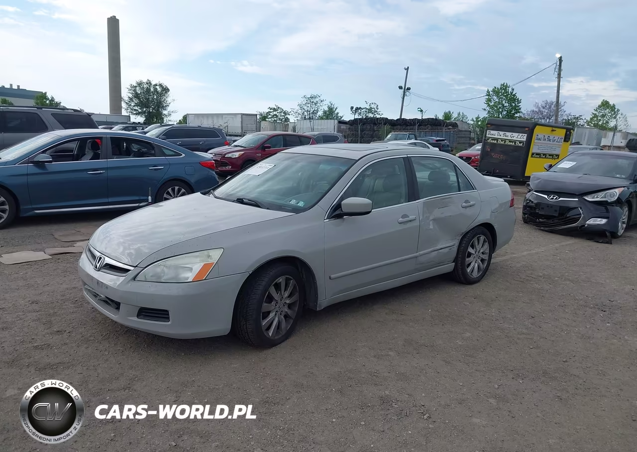 2007 Honda Accord 3.0 Ex VIN:1HGCM66597A078418 - 2