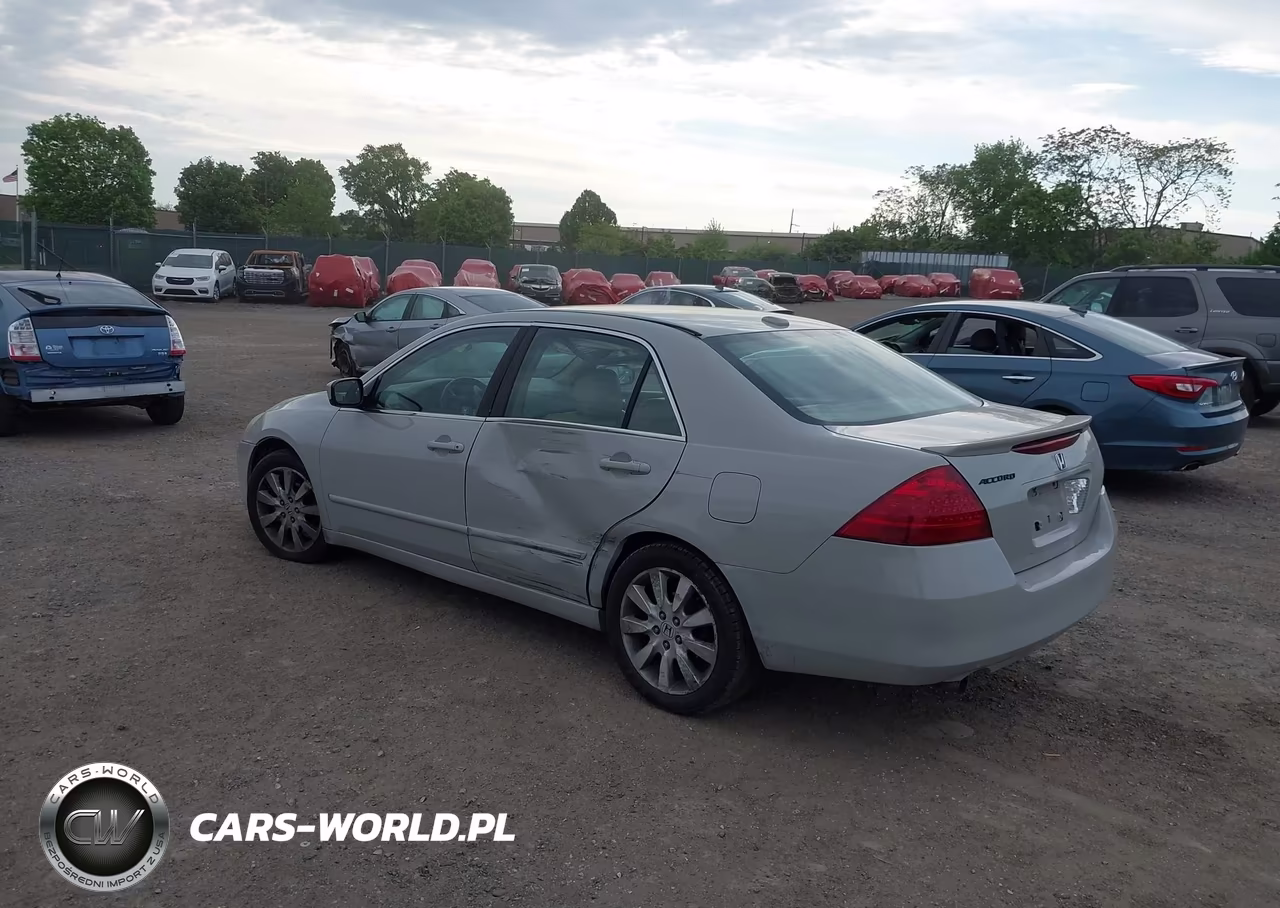 2007 Honda Accord 3.0 Ex VIN:1HGCM66597A078418 - 3