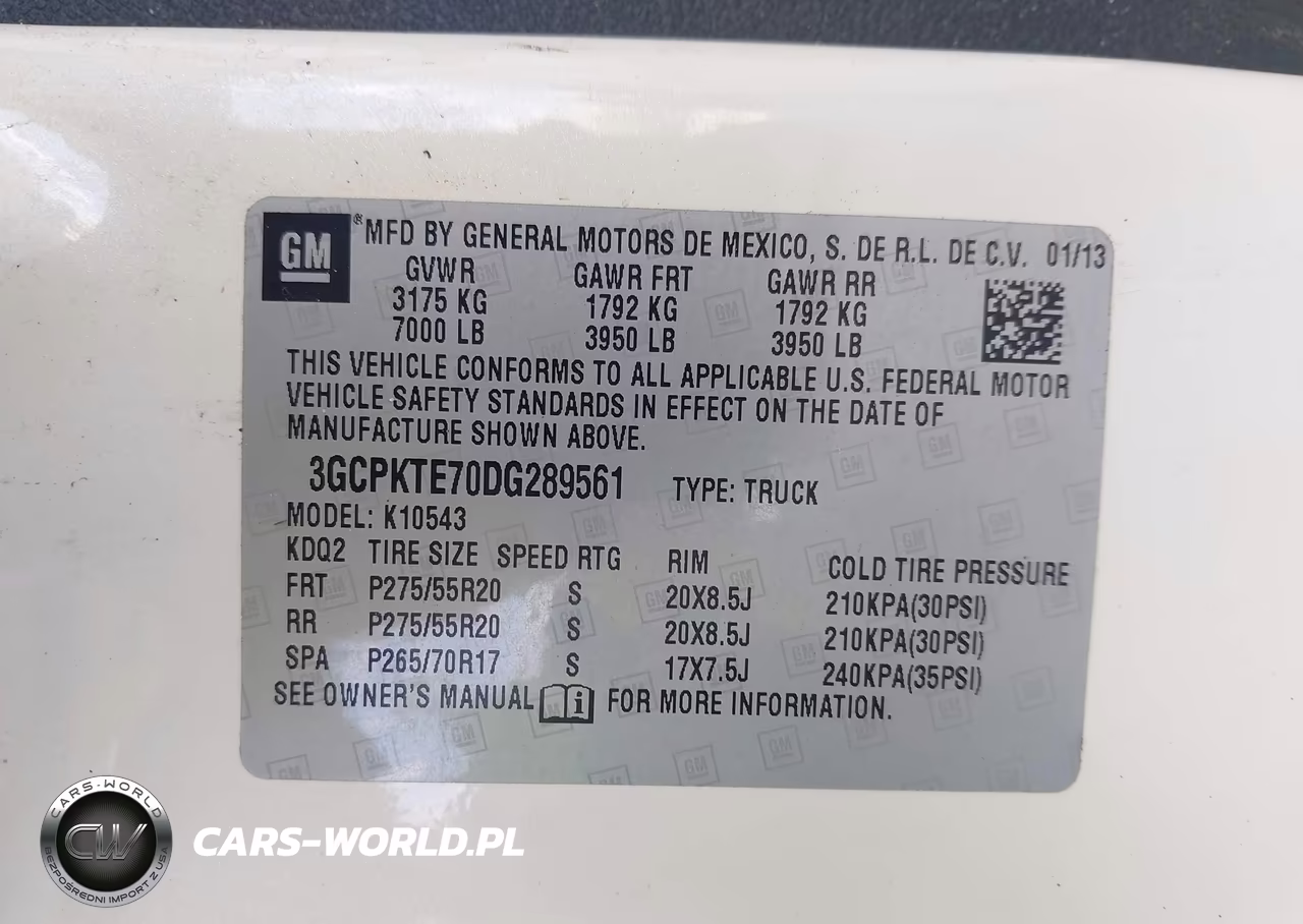 2013 Chevrolet Silverado 1500 Ltz VIN:3GCPKTE70DG289561 - 9