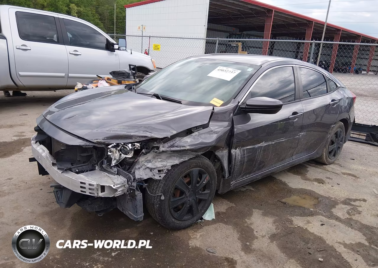 2017 Honda Civic Lx VIN:19XFC2F54HE014261 - 2