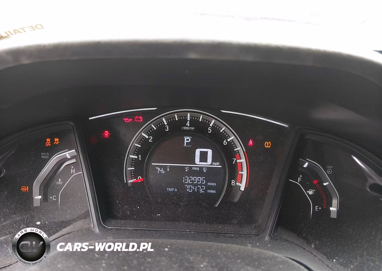 2017 Honda Civic Lx VIN:19XFC2F54HE014261 - 7