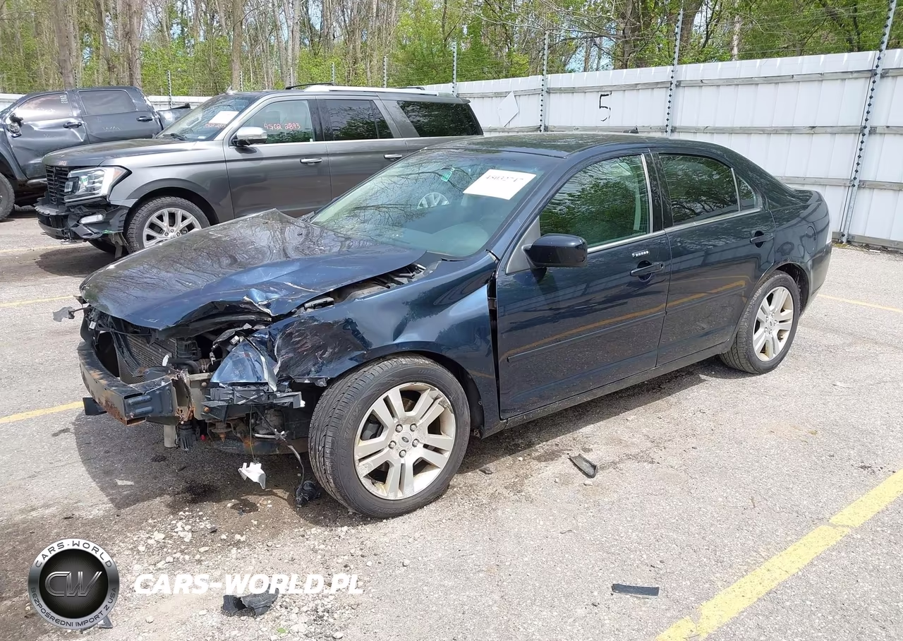 2008 Ford Fusion Sel VIN:3FAHP08Z98R231465 - 2
