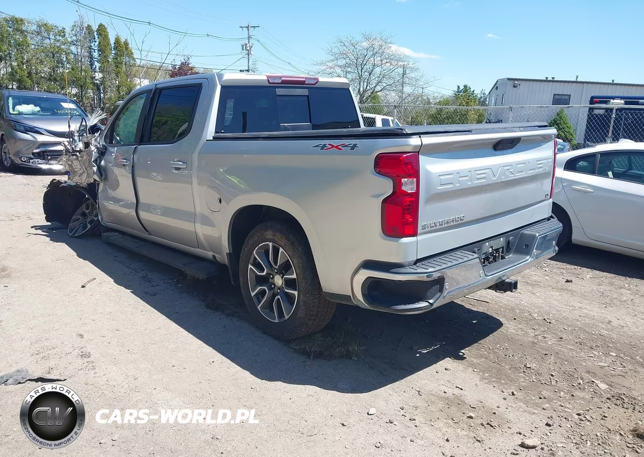 2022 Chevrolet Silverado 1500 Ltd 4Wd Short Bed Lt VIN:3GCUYDED8NG134240 - 3