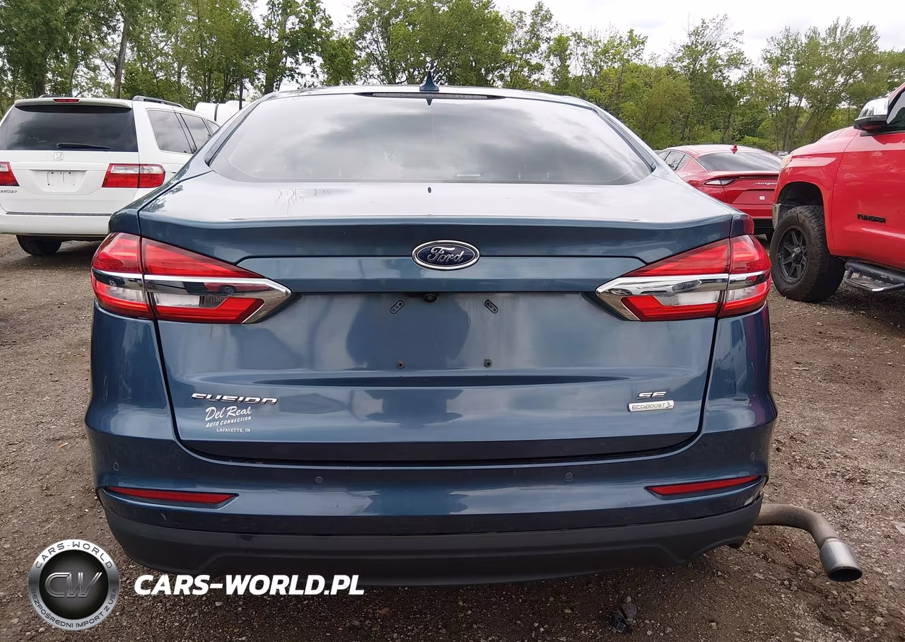 2019 Ford Fusion Se VIN:3FA6P0HD6KR203884 - 16