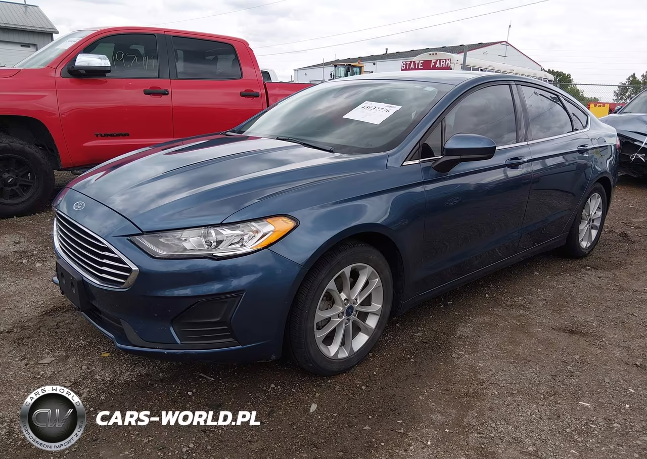 2019 Ford Fusion Se VIN:3FA6P0HD6KR203884 - 2