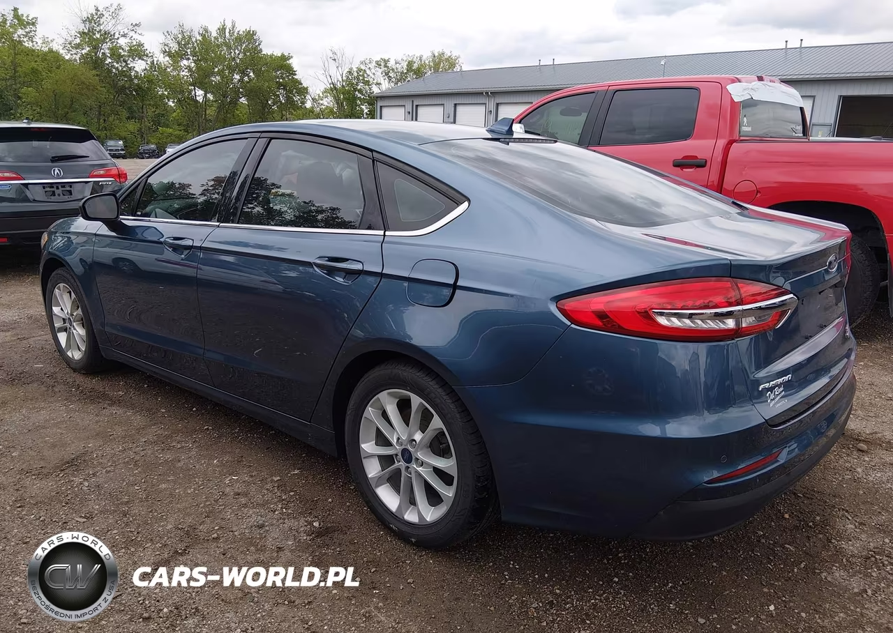 2019 Ford Fusion Se VIN:3FA6P0HD6KR203884 - 3