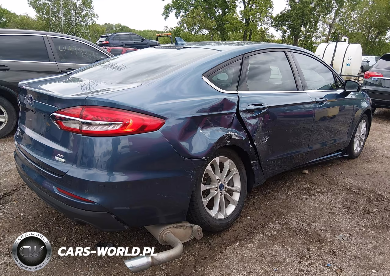 2019 Ford Fusion Se VIN:3FA6P0HD6KR203884 - 6