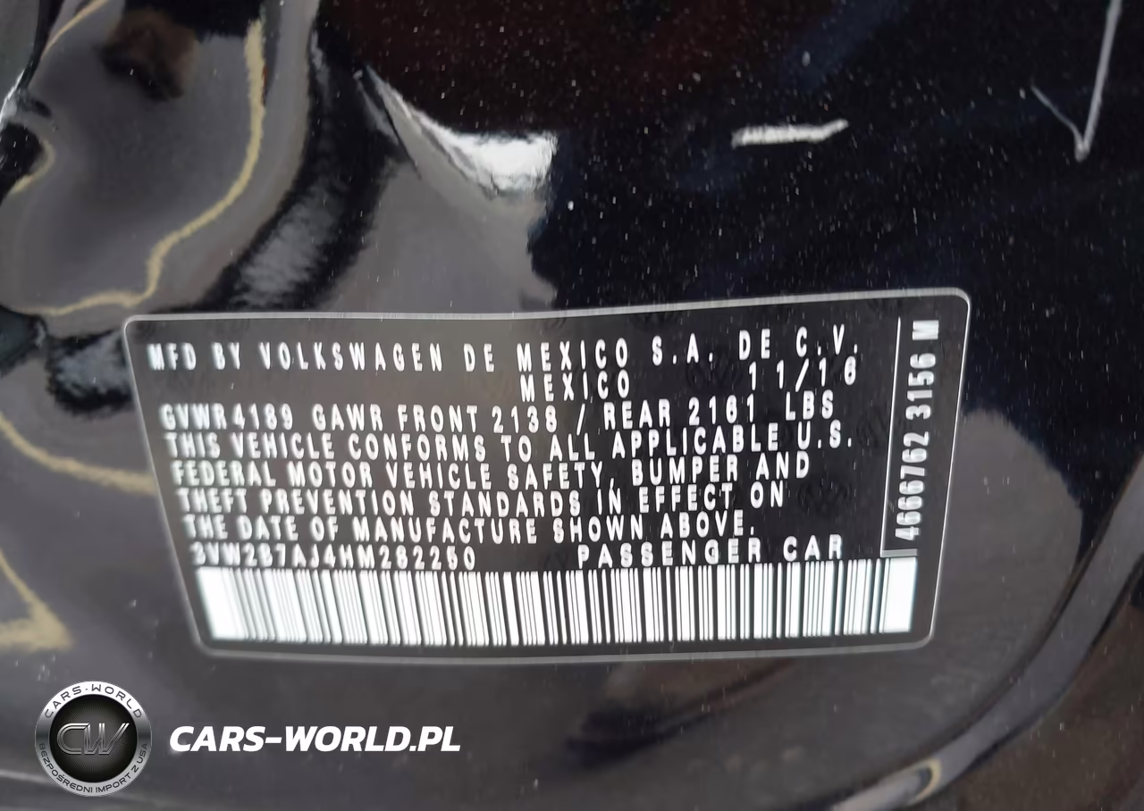 2017 Volkswagen Jetta 1.4T S VIN:3VW2B7AJ4HM282250 - 9
