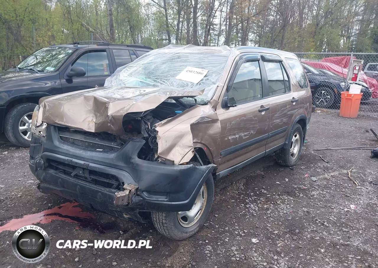 2002 Honda Cr-V Lx VIN:JHLRD78422C036952 - 2