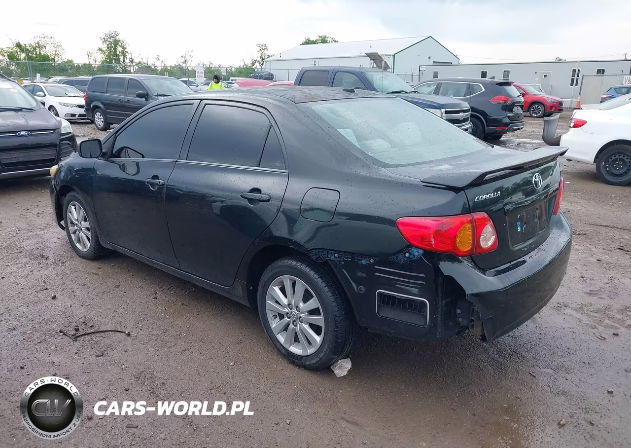 2009 Toyota Corolla Le VIN:1NXBU40E79Z055417 - 3