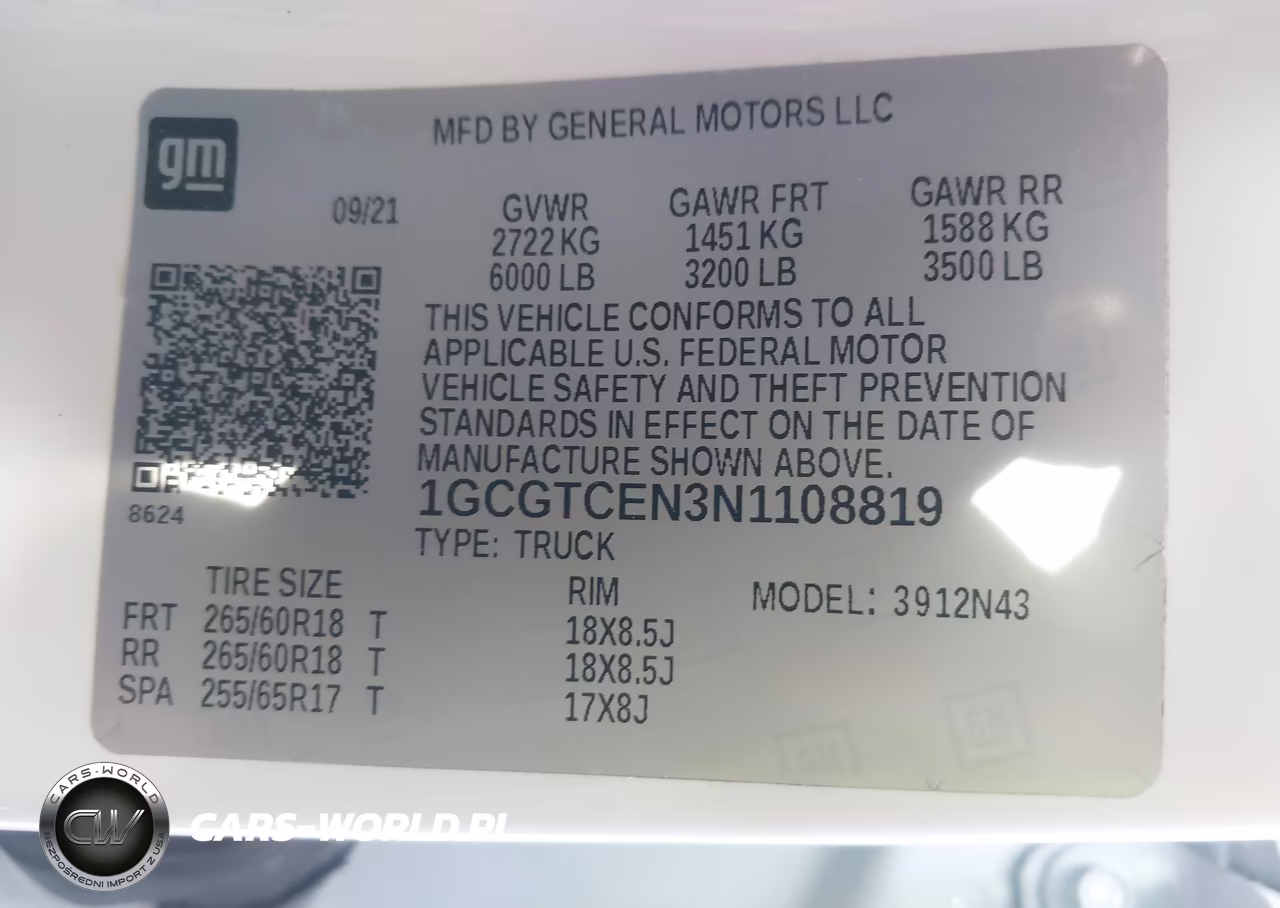 2022 Chevrolet Colorado 4Wd Short Box Lt VIN:1GCGTCEN3N1108819 - 9