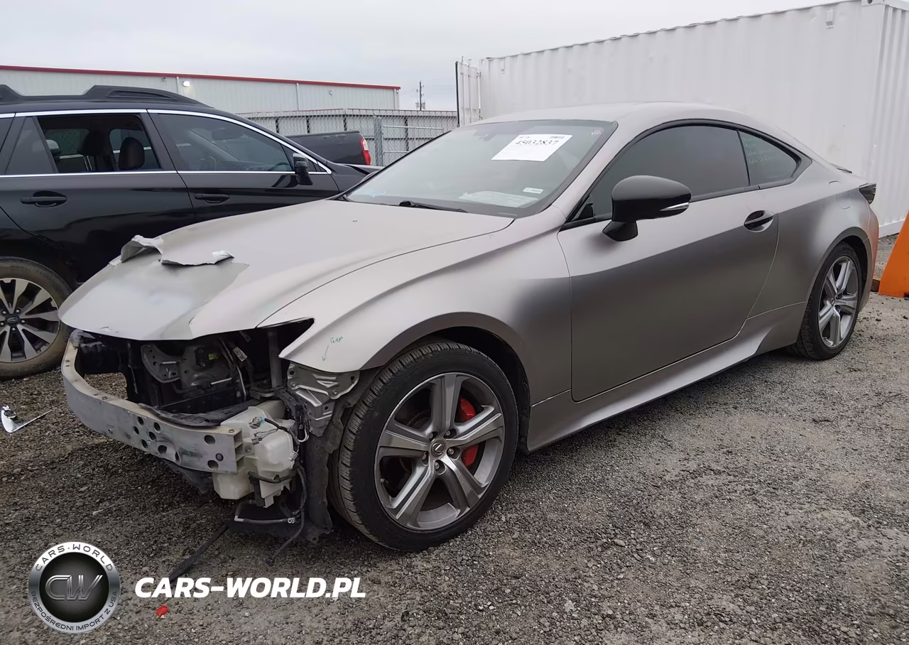 2015 Lexus Rc 350 VIN:JTHSE5BC1F5002560 - 2