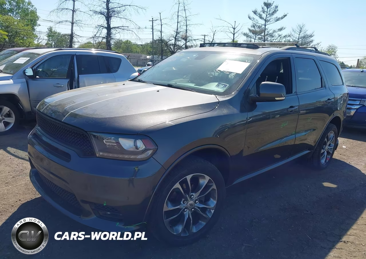 2019 Dodge Durango Gt Plus Awd VIN:1C4RDJDG2KC848388 - 2