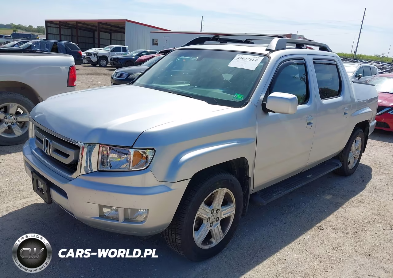 2011 Honda Ridgeline Rtl VIN:5FPYK1F51BB010635 - 2