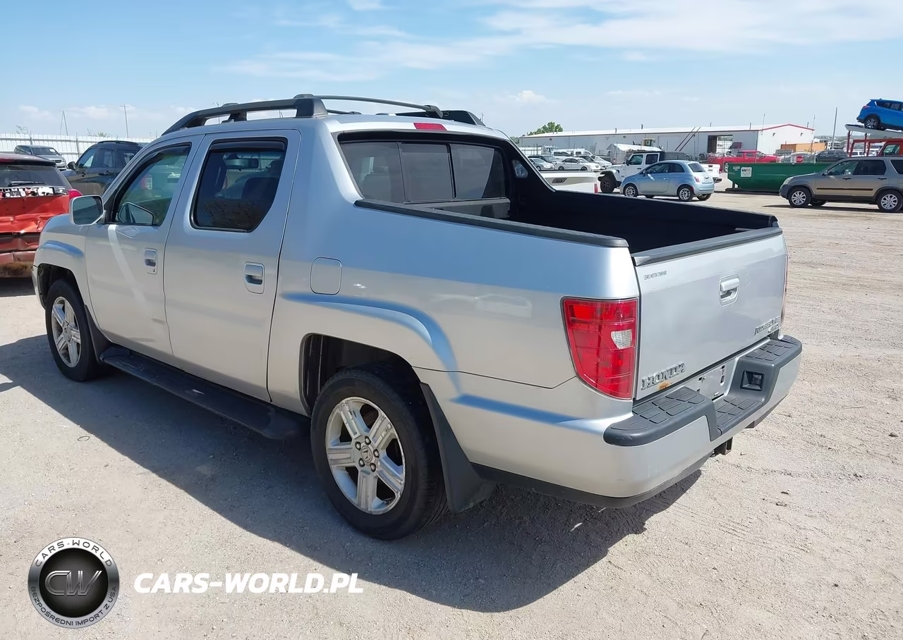 2011 Honda Ridgeline Rtl VIN:5FPYK1F51BB010635 - 3