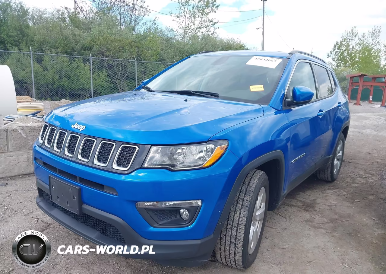 2018 Jeep Compass Latitude Fwd VIN:3C4NJCBB9JT233513 - 2