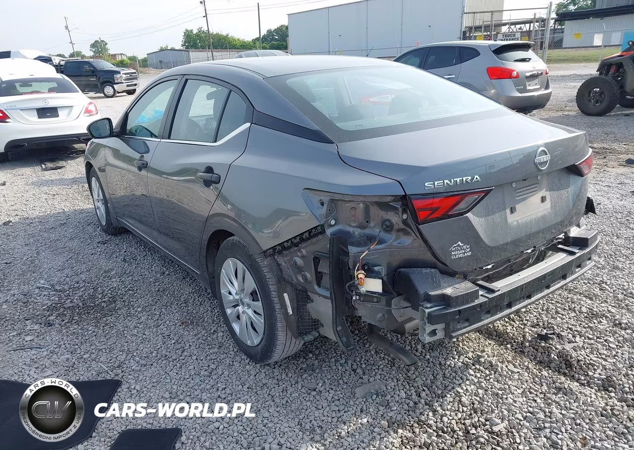 2025 Nissan Sentra S VIN:3N1AB8BV1SY229689 - 3