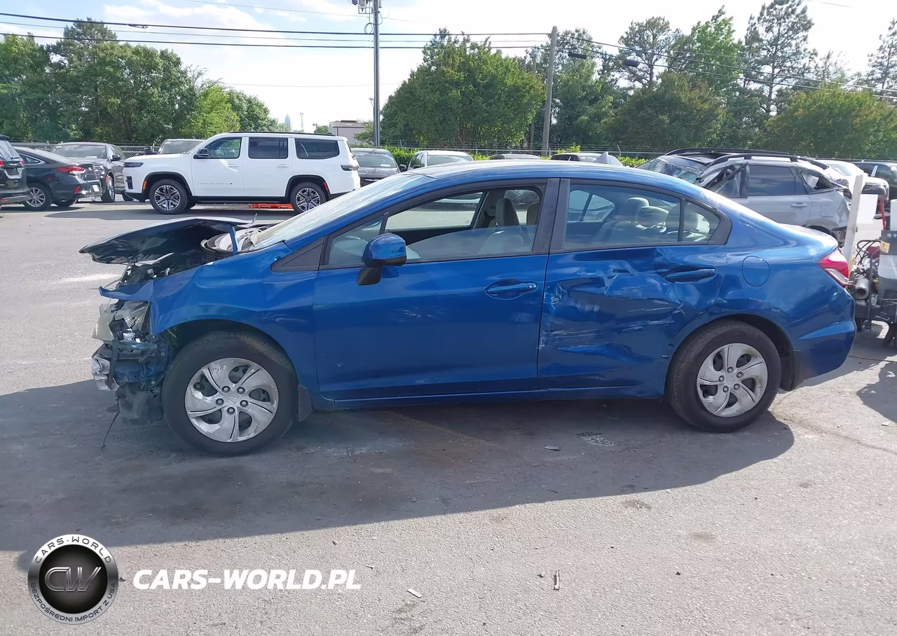 2013 Honda Civic Lx VIN:2HGFB2F54DH560772 - 14