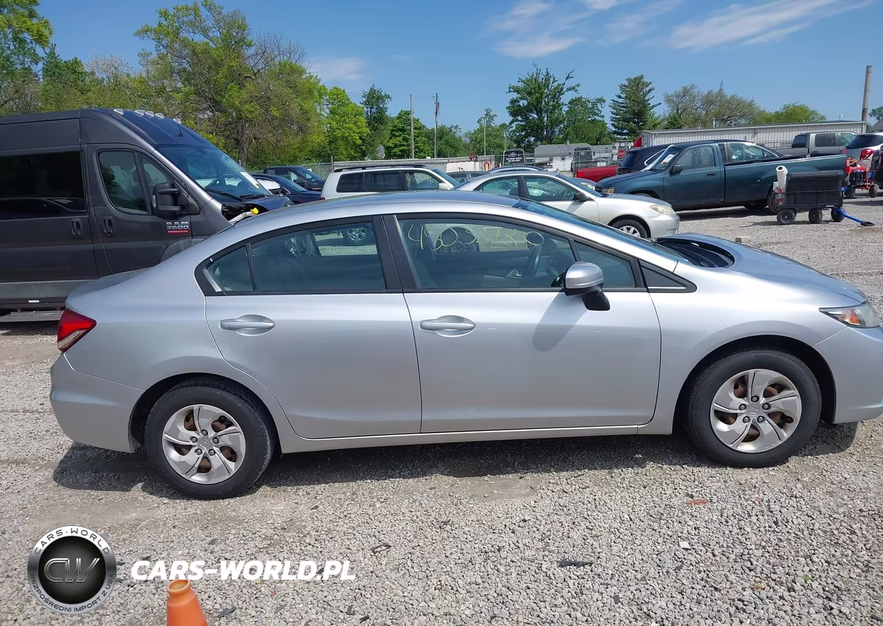 2014 Honda Civic Lx VIN:19XFB2F59EE057184 - 13