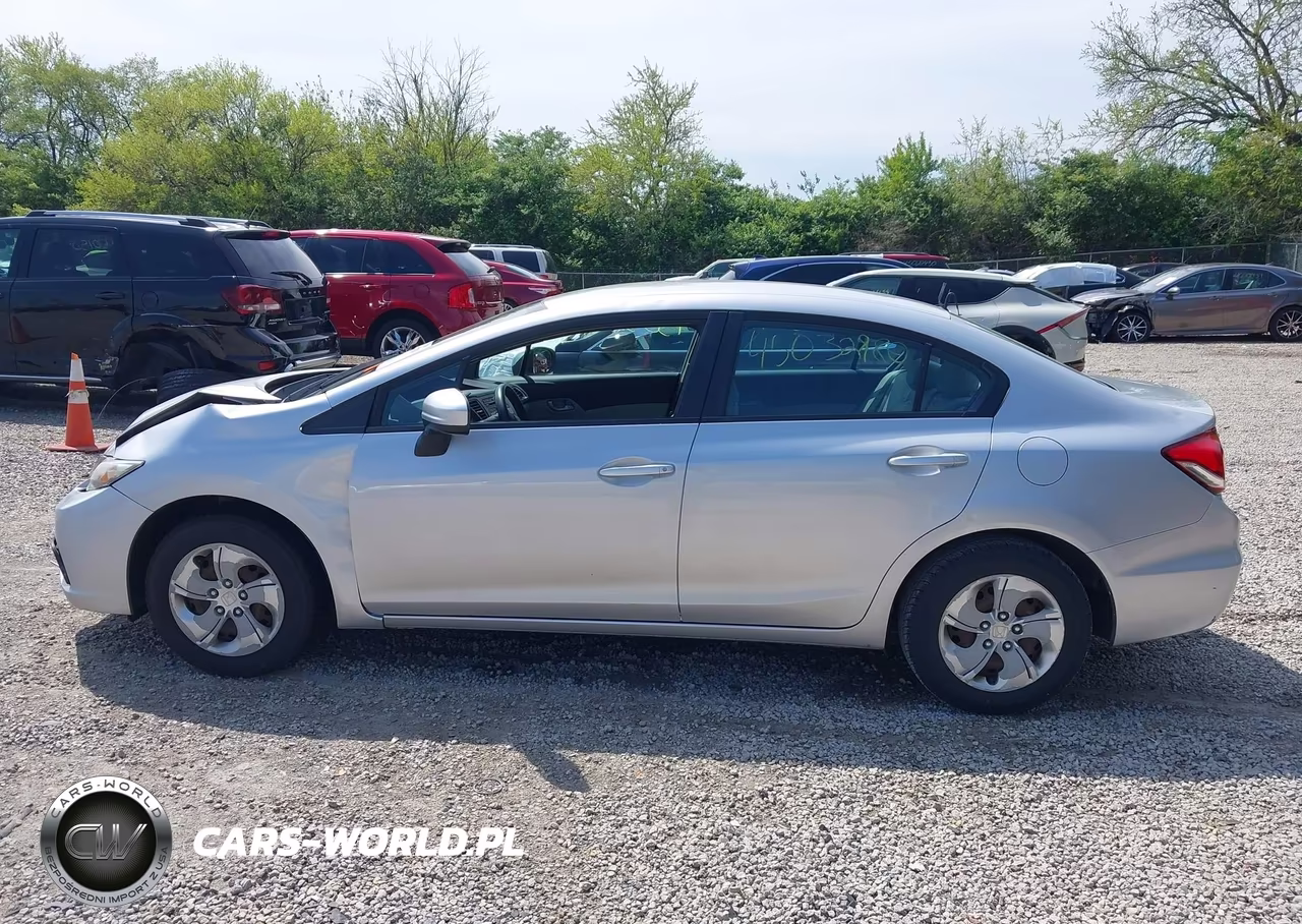 2014 Honda Civic Lx VIN:19XFB2F59EE057184 - 14